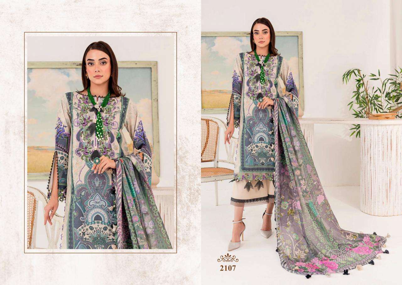 Majesty Cotton Quine Cotton Dupatta Pakistani Suit Wholesale catalog