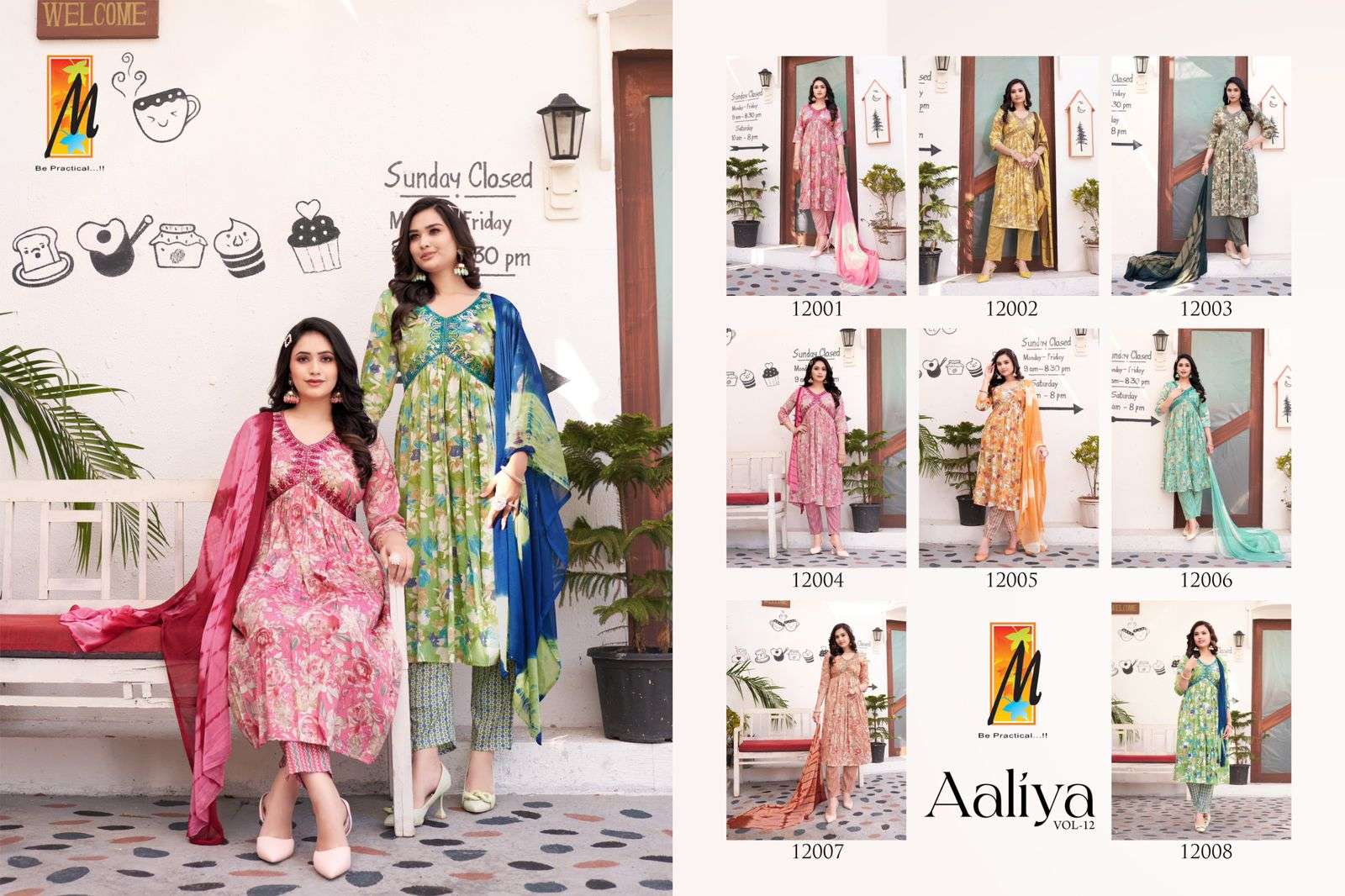 Master Aaliya VOL-12 Kurti Wholesale catalog