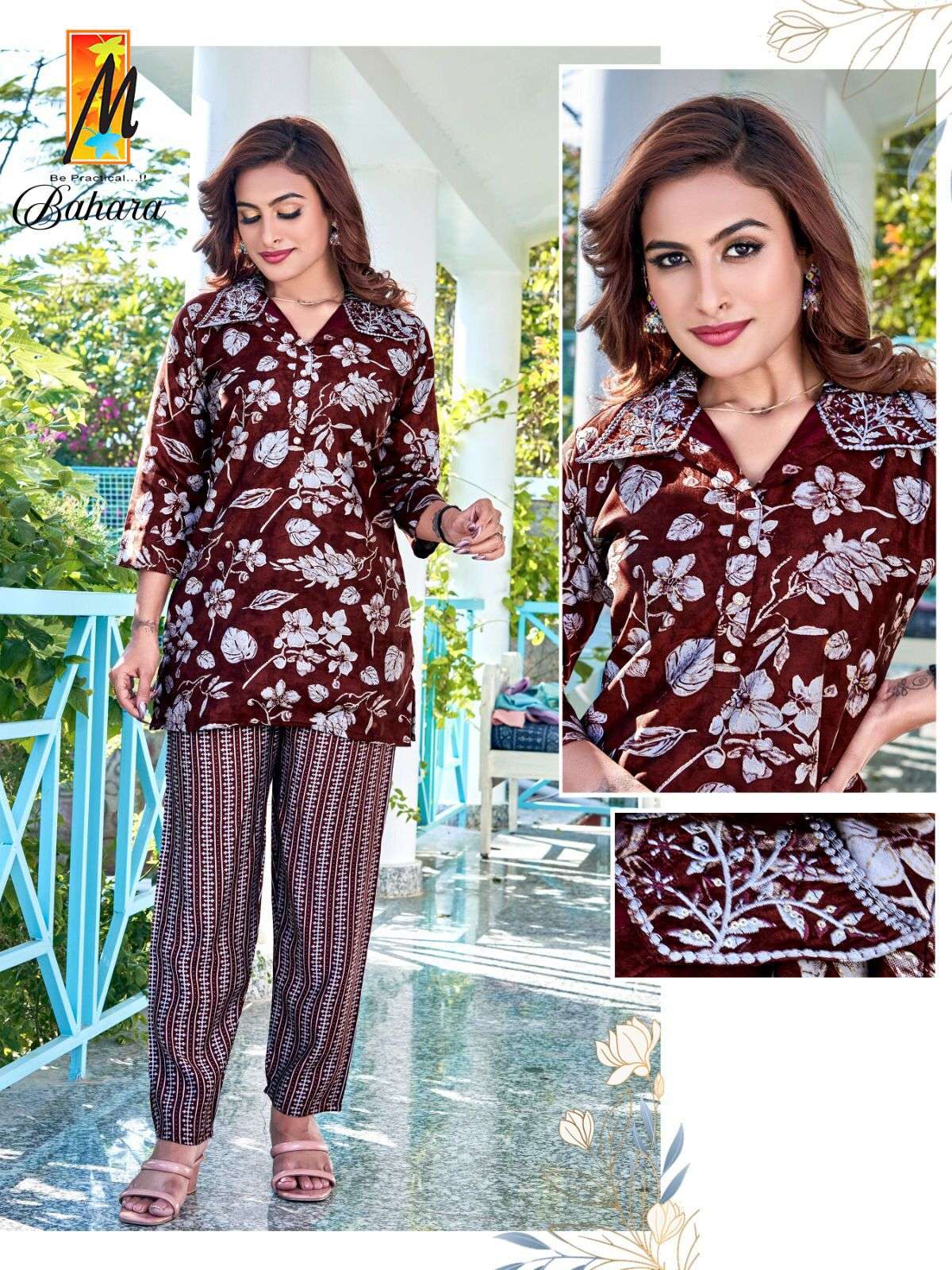 MASTER BAHARA CO-ORD SET Western Wear Wholesale catalog