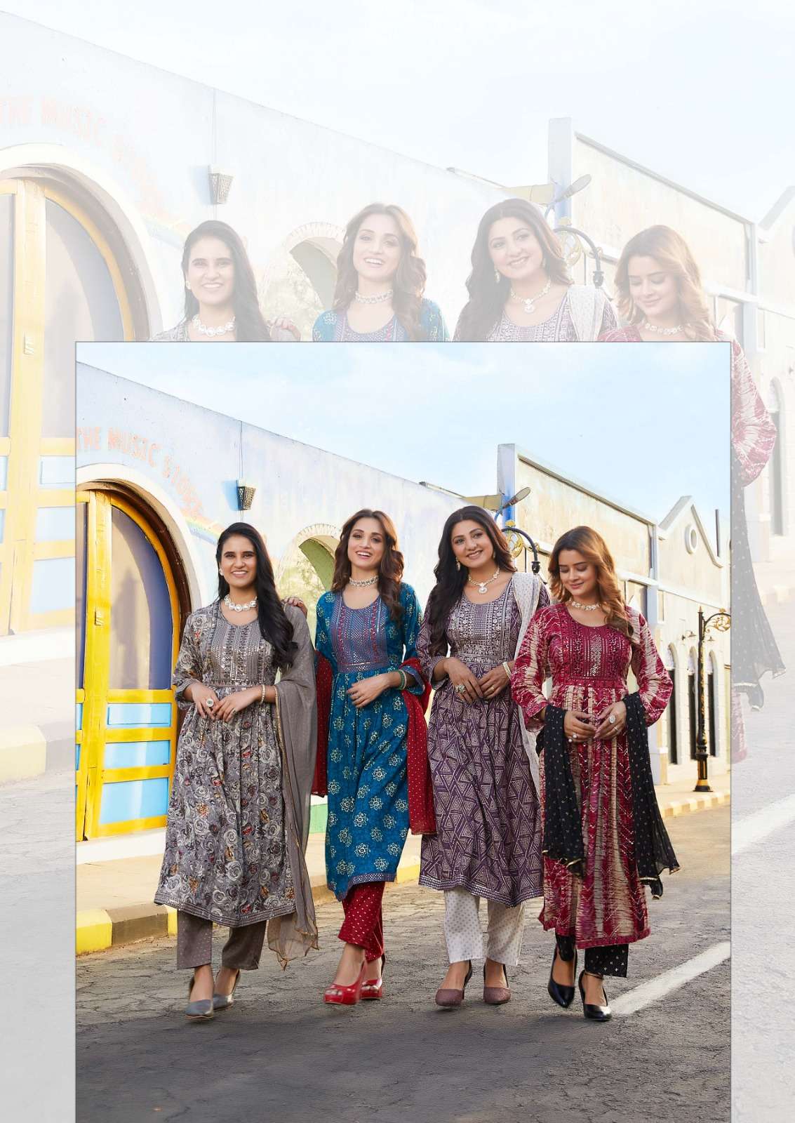 MASTER BLASTER GHERA Kurti Wholesale catalog