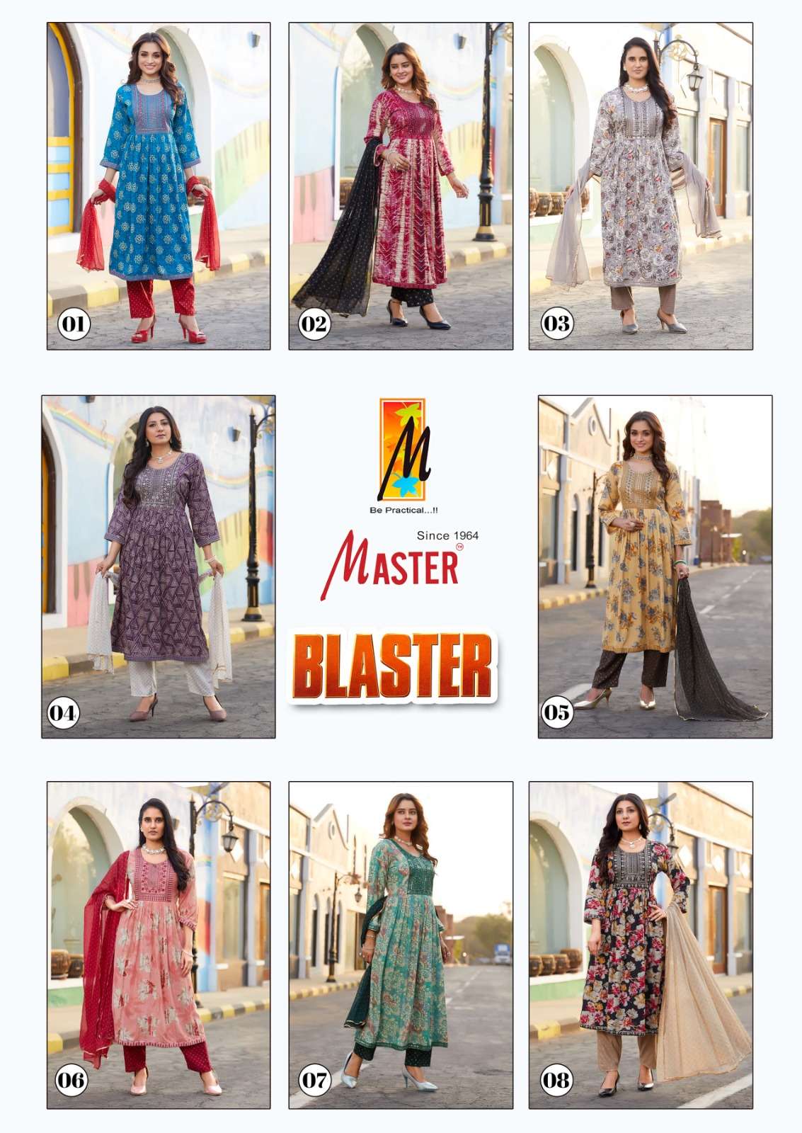 MASTER BLASTER GHERA Kurti Wholesale catalog