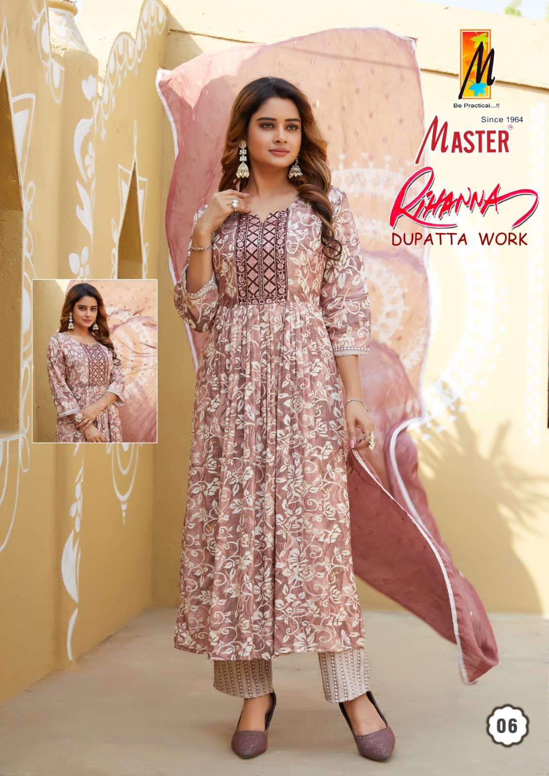 MASTER RIHANA GHERA Kurti Wholesale catalog
