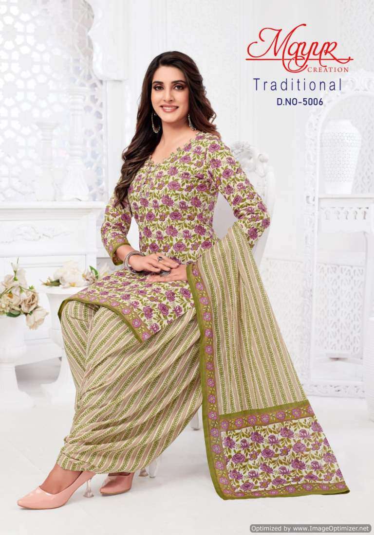 Mayur Traditional Vol-5 – Dress Material - Wholesale Catalog