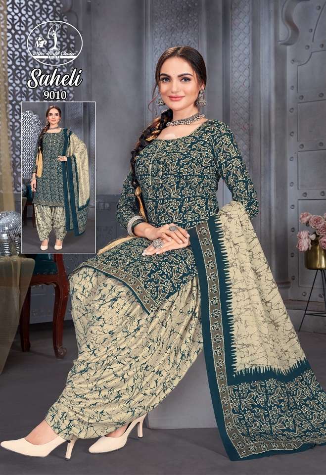 Miss World Saheli Vol-9 – Dress Material - Wholesale Catalog