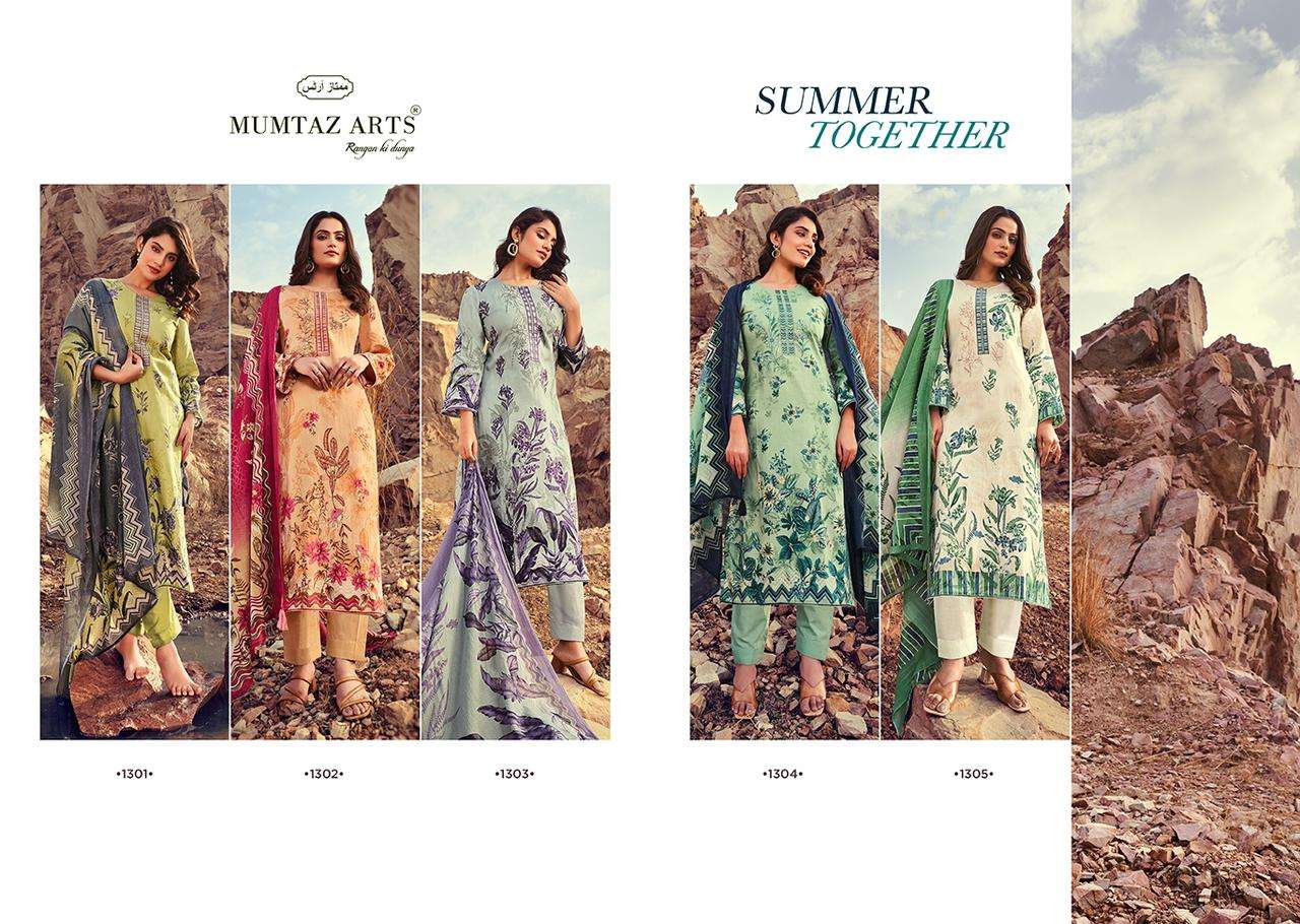 Mumtaz Summer Together Satin Digital Printed Salwar Suits Wholesale catalog