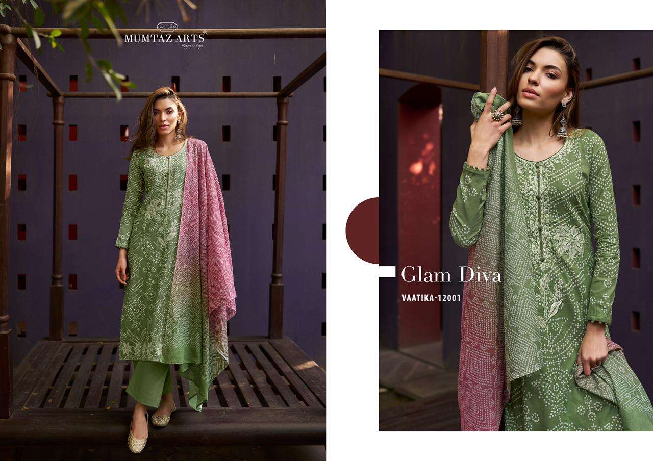 Mumtaz Vaatika Cotton Digital Printed Dress Material Wholesale catalog