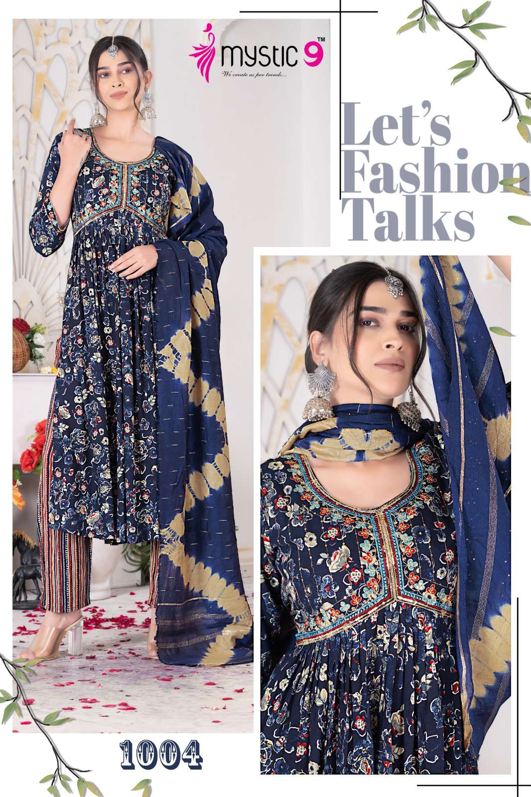 MYSTIC 9 POOJA VOL- 2 Kurti Wholesale catalog