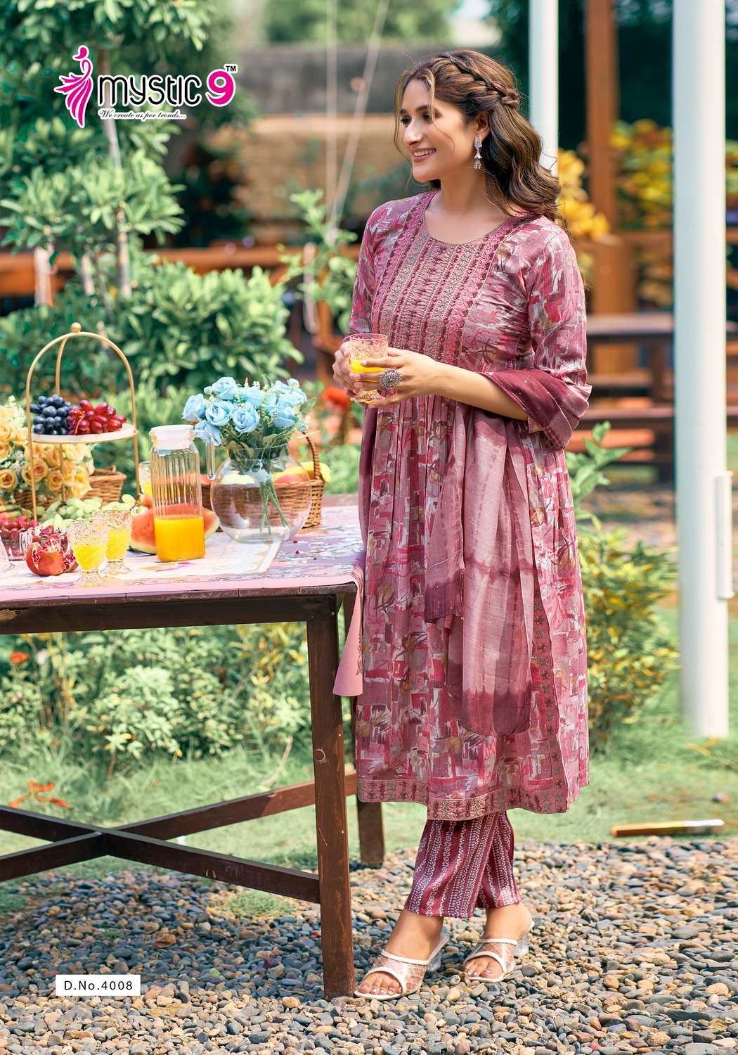 MYSTIC 9 SARA vol -4 Kurti Wholesale catalog