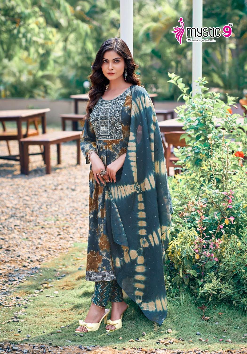 MYSTIC 9 SARA vol -4 Kurti Wholesale catalog