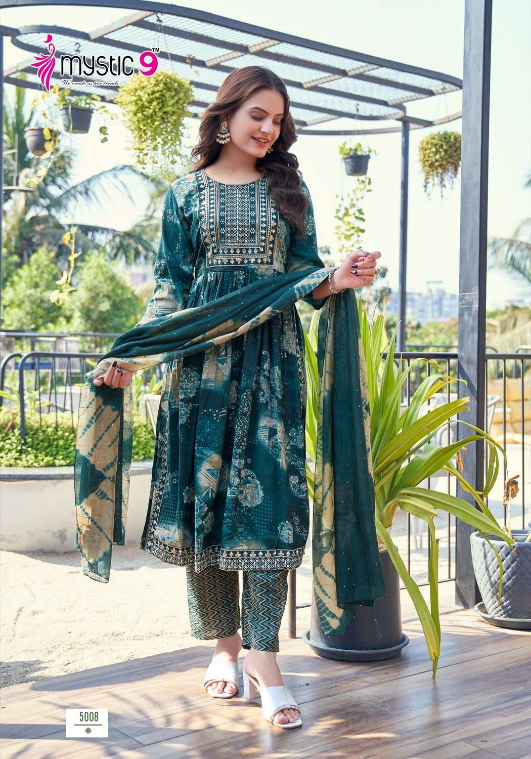 MYSTIC 9 SARA vol -5 Kurti Wholesale catalog