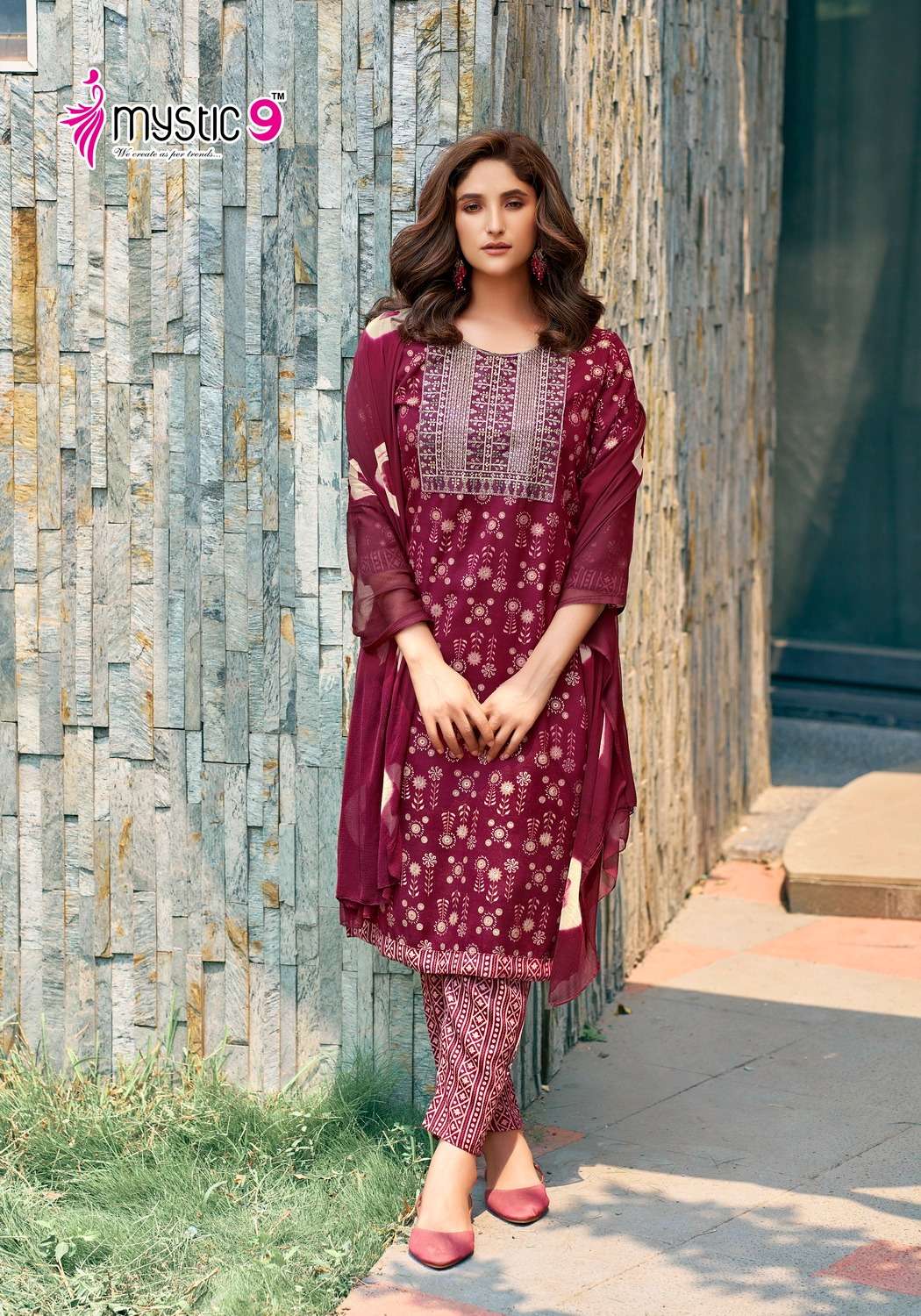 MYSTIC 9 SHAGUN  VOL 2 Kurti Wholesale catalog