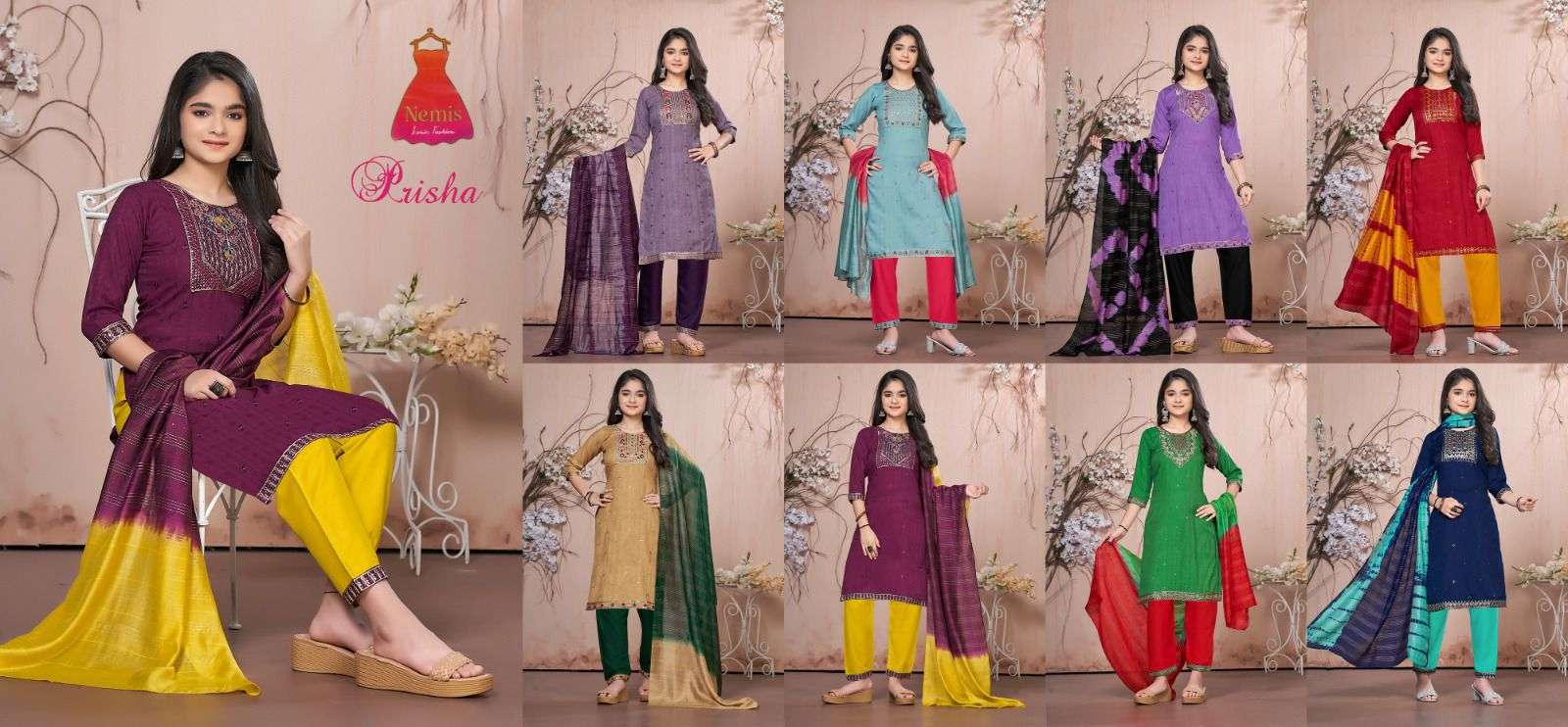 NEMIS PRISHA vol - 1 Kurti Wholesale catalog