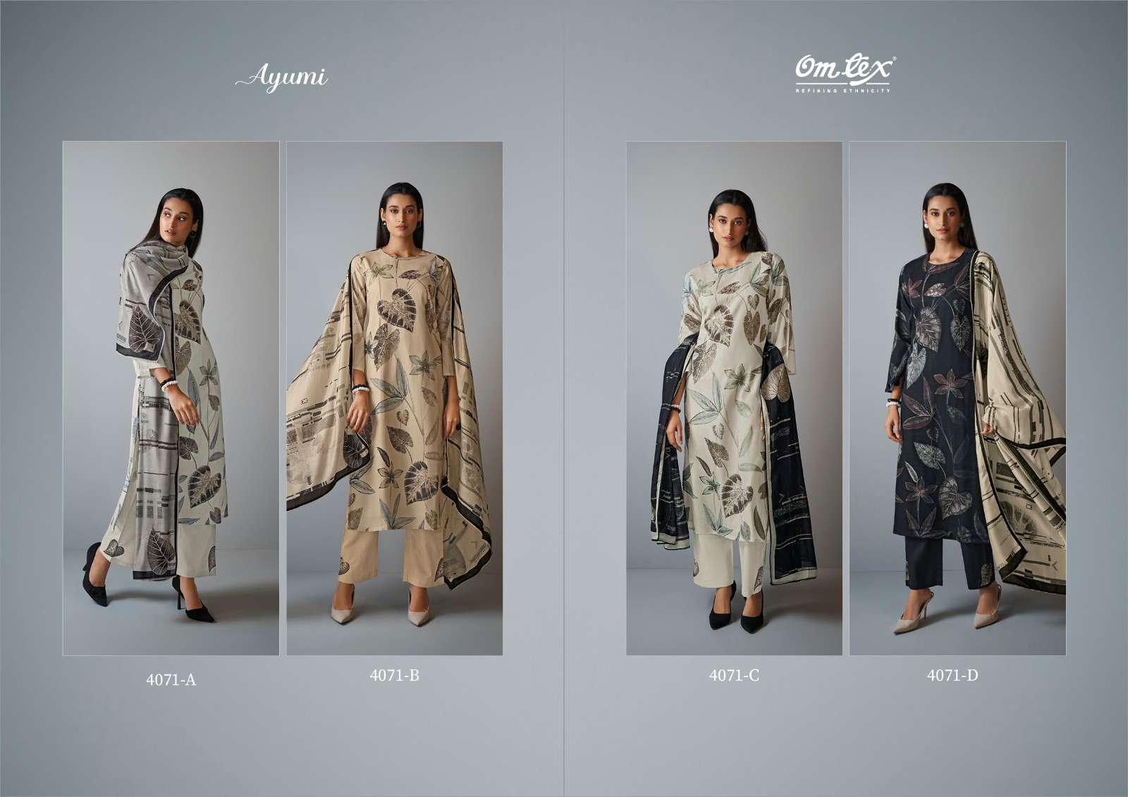OMTEX AYUMI Salwar Kameez Wholesale catalog