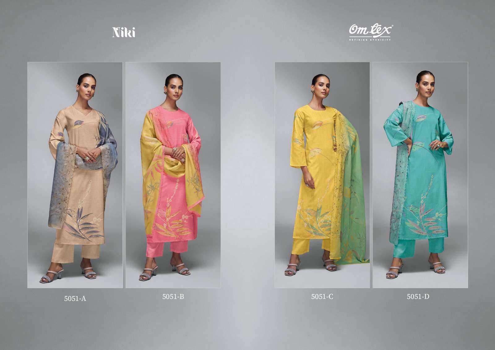 OMTEX NIKI Salwar Kameez Wholesale catalog