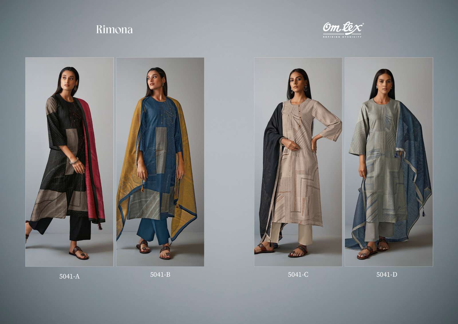 OMTEX  RIMONA Salwar Kameez Wholesale catalog