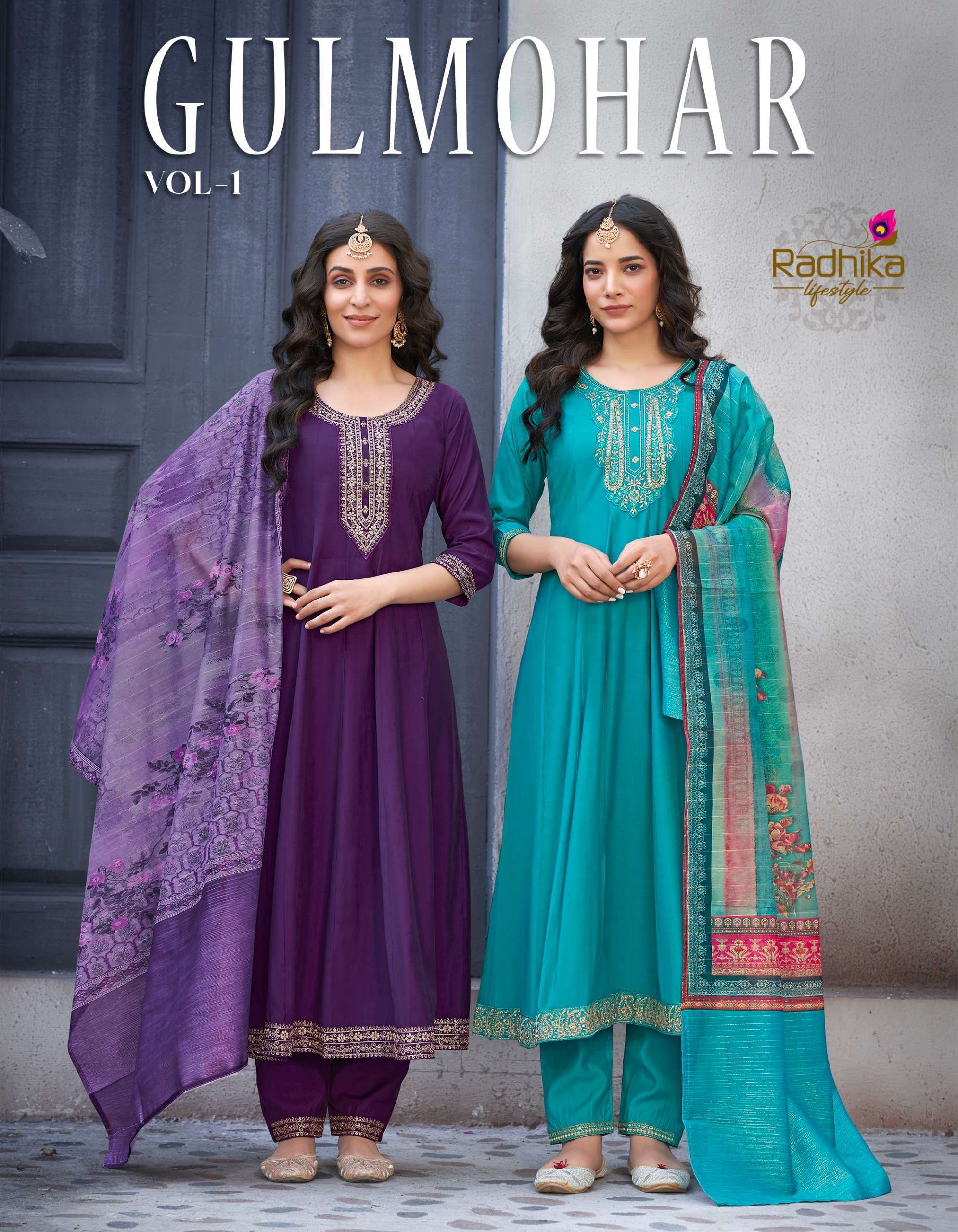 RADHIKA lifestyle GULMOHAR  VOL 1 Kurti Wholesale catalog