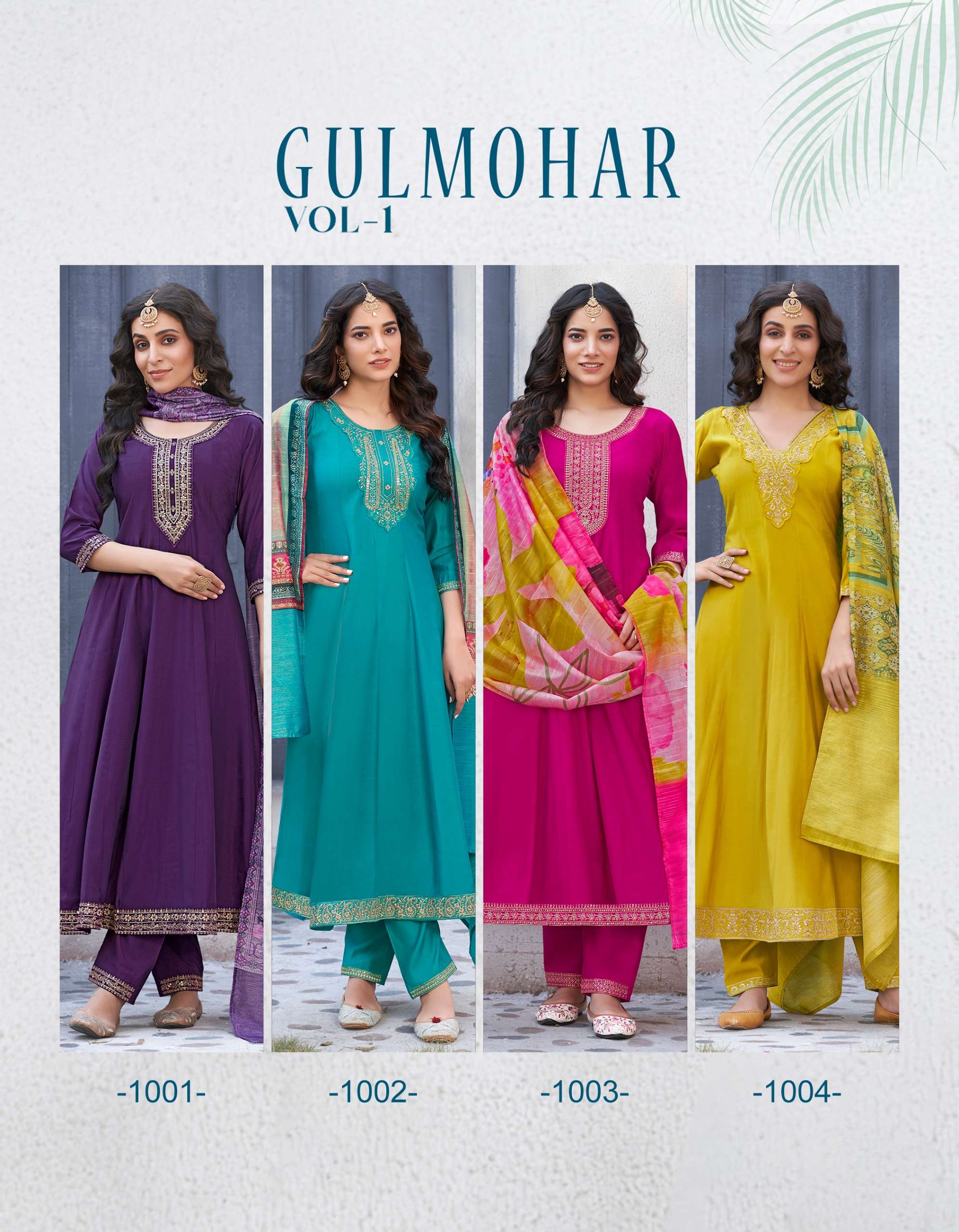 RADHIKA lifestyle GULMOHAR  VOL 1 Kurti Wholesale catalog