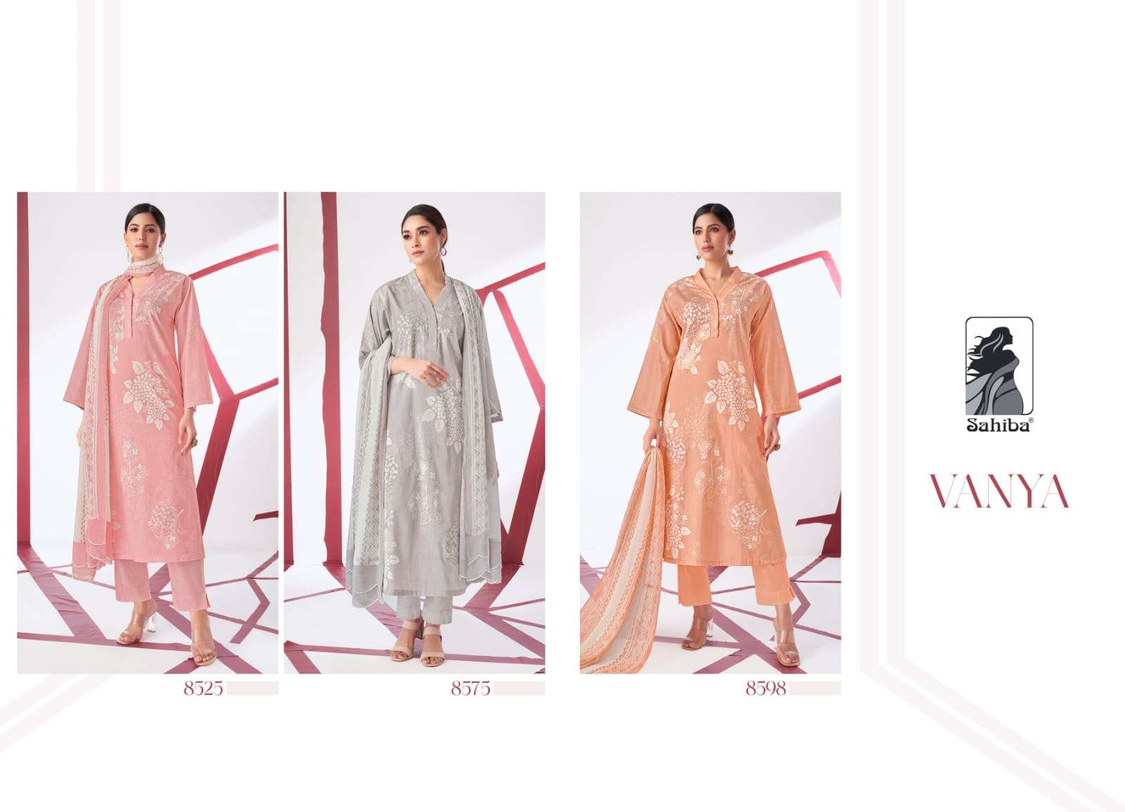 Sahiba VANYA Dress Material Wholesale catalog