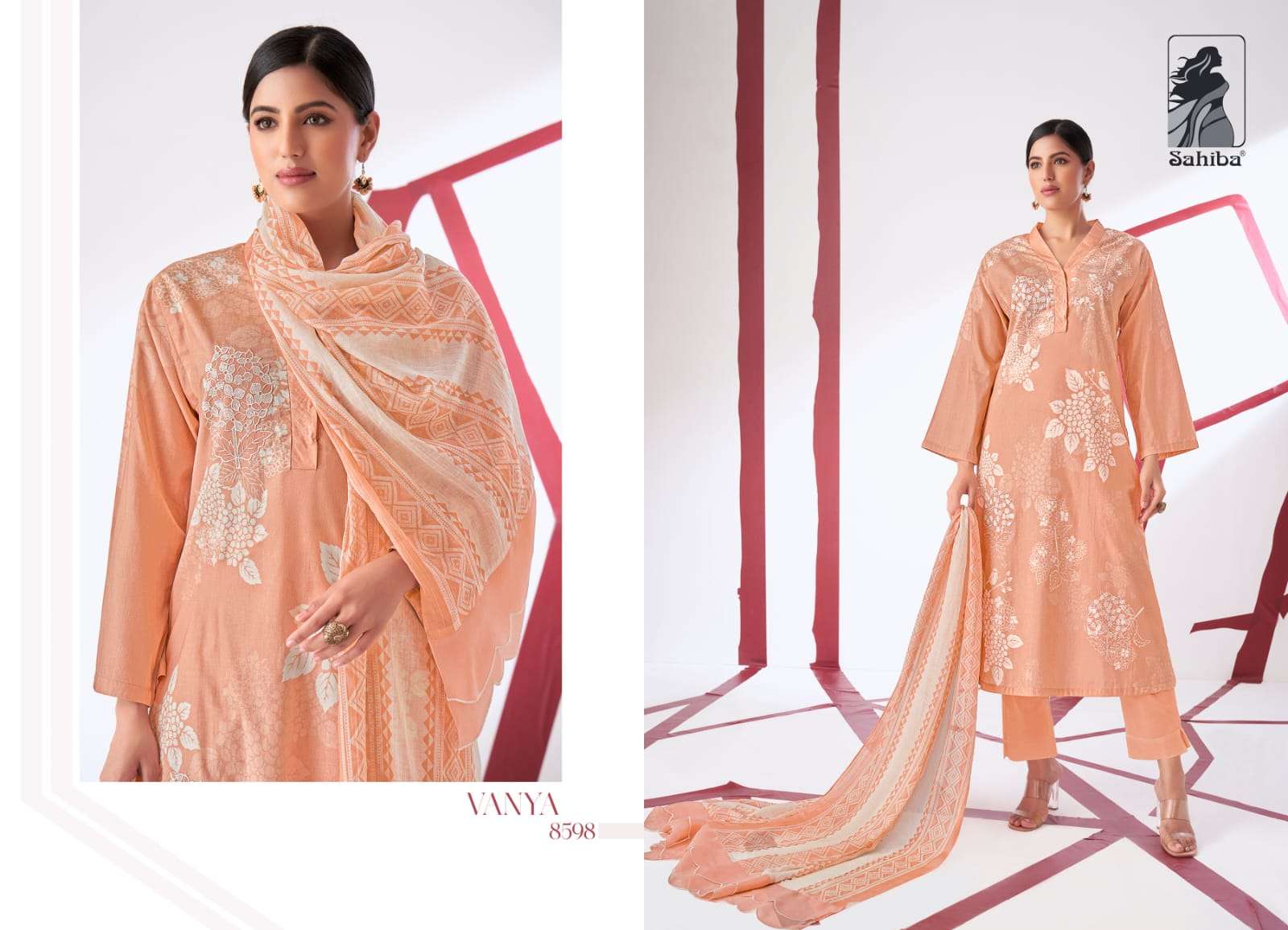Sahiba VANYA Dress Material Wholesale catalog