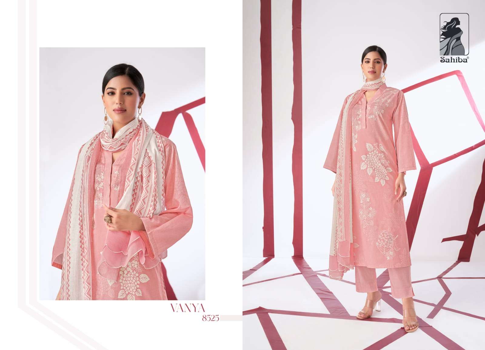 Sahiba VANYA Dress Material Wholesale catalog