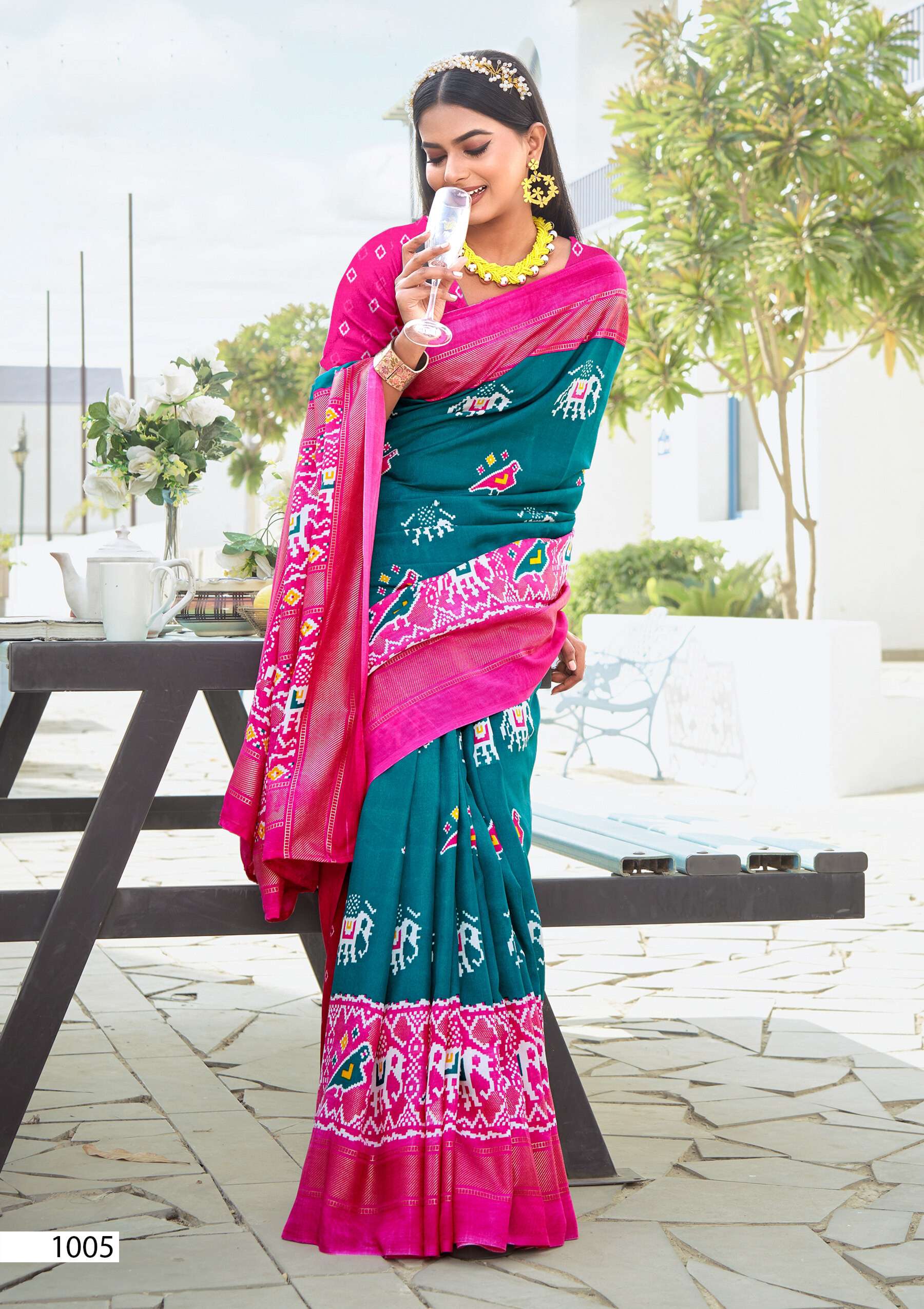 Saroj Ikkaya Vol.2 Soft cotton silk saree Saree Wholesale catalog    