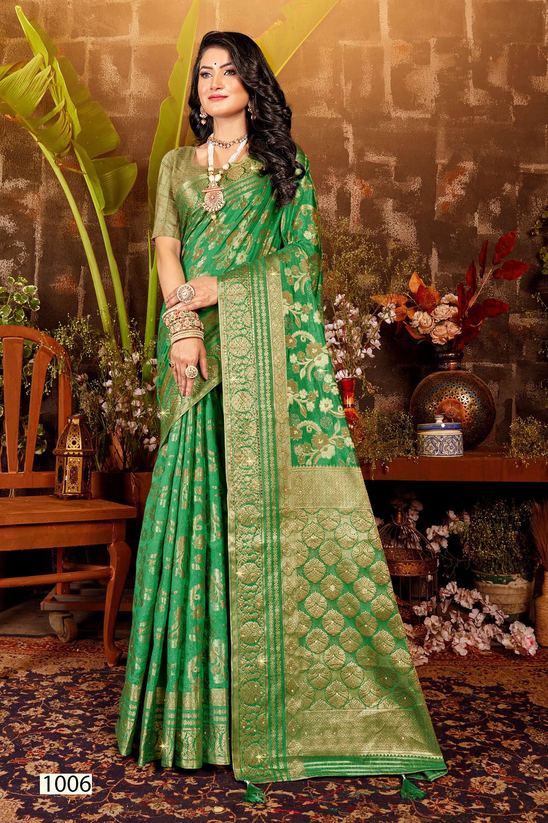 Saroj Kum kum Vol.2 Dola silk with heavy swarvoski work Saree Wholesale catalog    