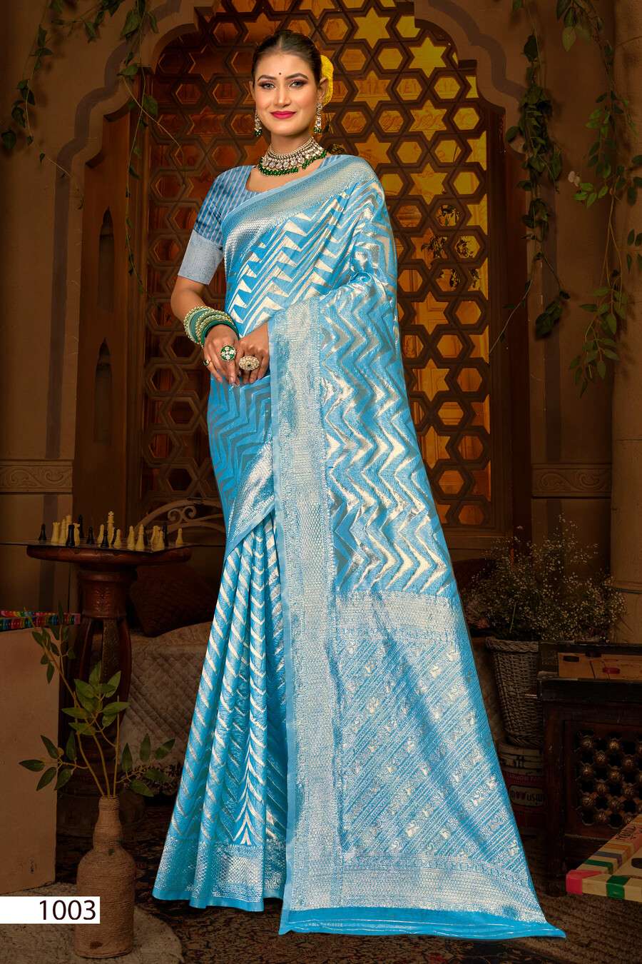 Saroj Pankhudi vol.9 Soft cotton linen with heavy rich pallu Saree Wholesale catalog    