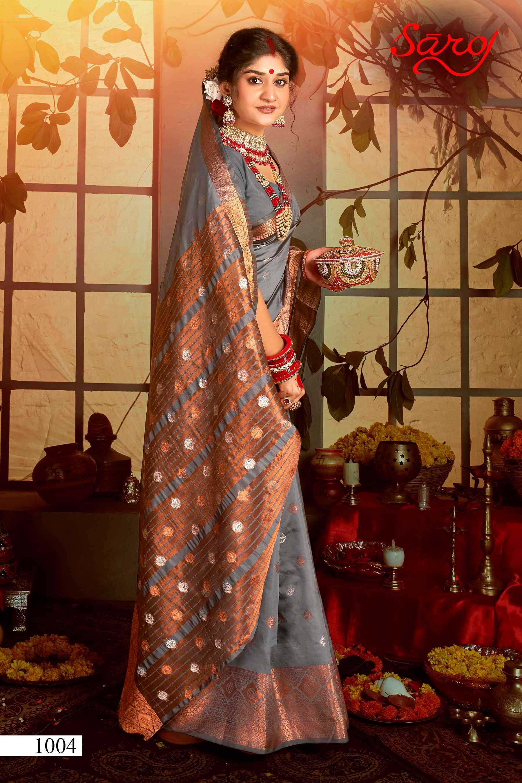 Saroj Sarswati Vol.1 Soft silk saree Wholesale catalog  