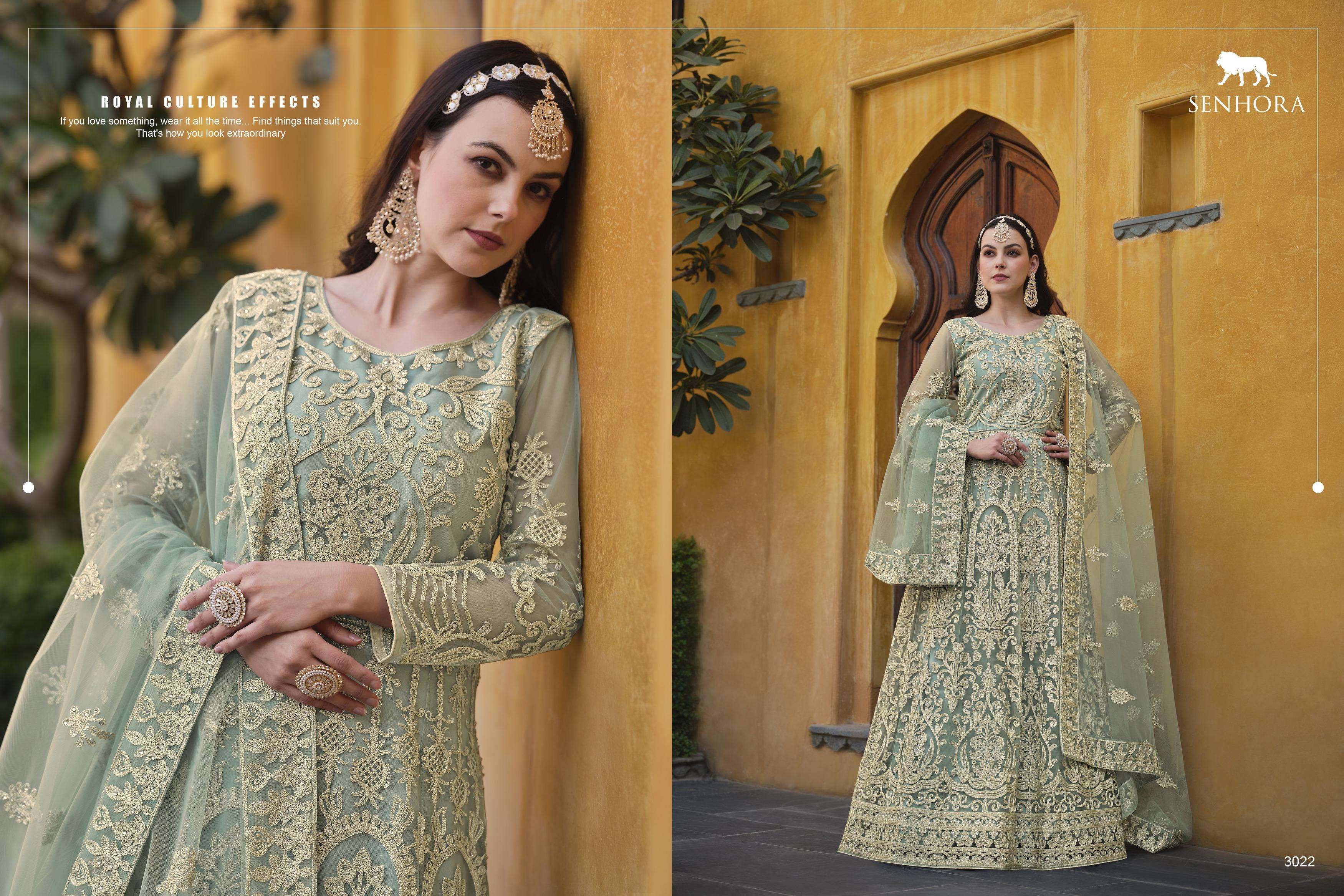 Senhora Kalishta Anarkali Designer Salwar Kameez  Wholesale catalog