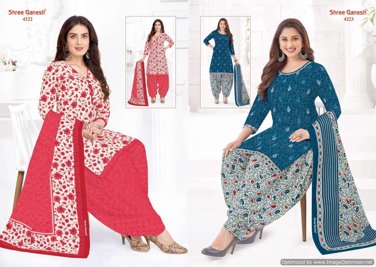 Shree Ganesh Hansika Vol-22 – Dress Material - Wholesale Catalog