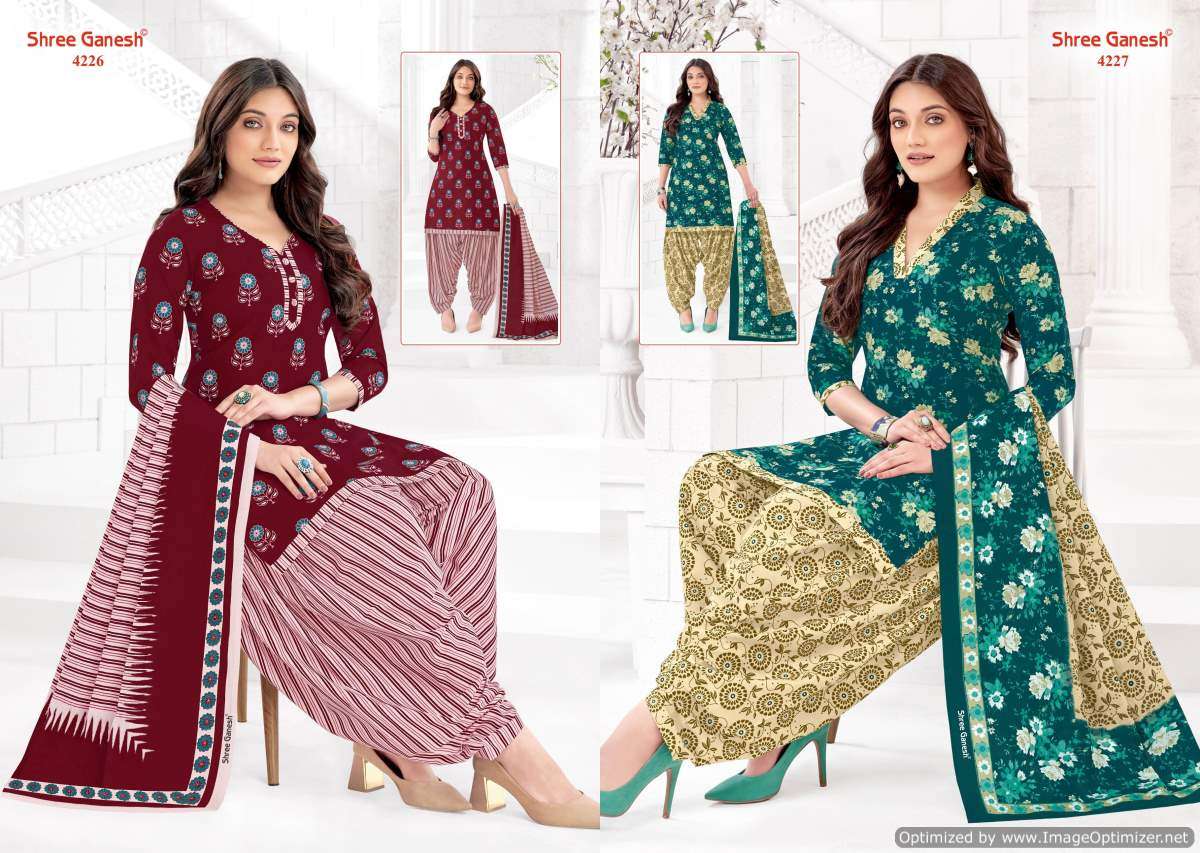 Shree Ganesh Hansika Vol-22 – Dress Material - Wholesale Catalog