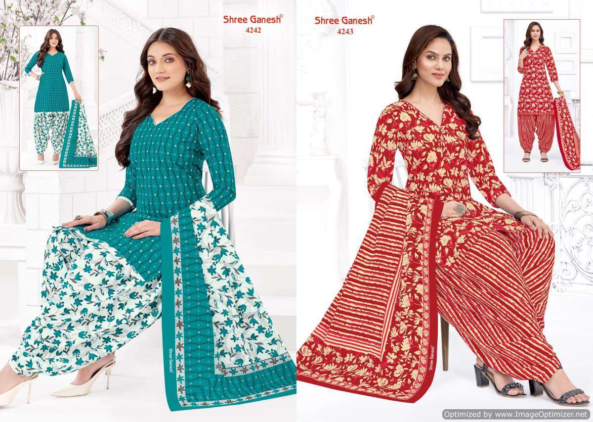 Shree Ganesh Hansika Vol-22 – Dress Material - Wholesale Catalog