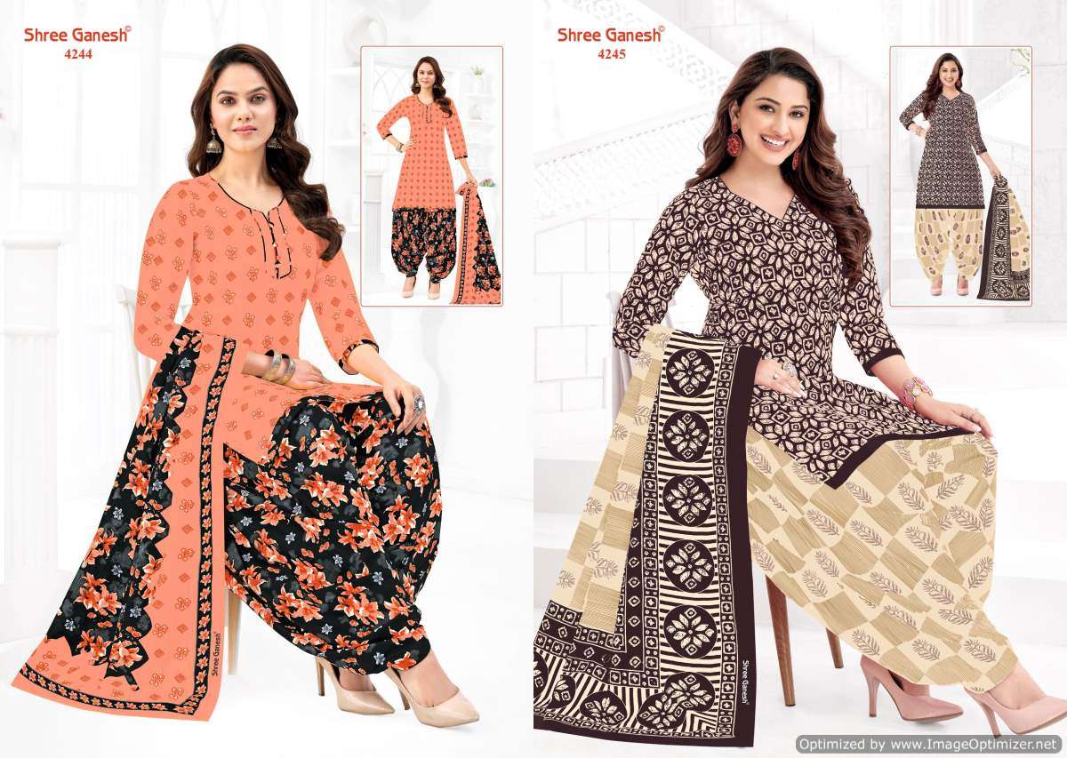 Shree Ganesh Hansika Vol-22 – Dress Material - Wholesale Catalog