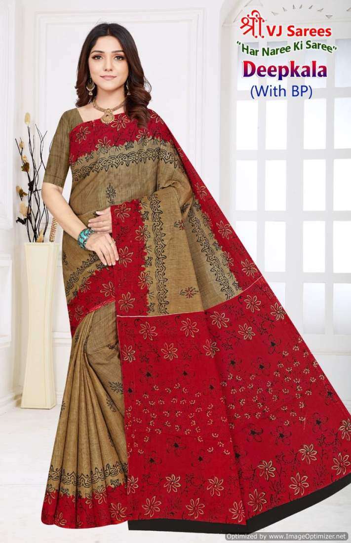 Shree VJ Deepkala Vol-1 – Cotton Sarees - Wholesale Catalog