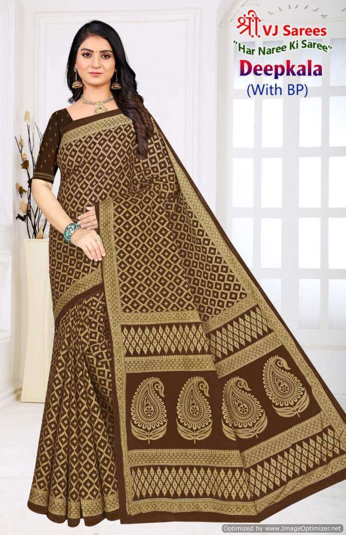 Shree VJ Deepkala Vol-1 – Cotton Sarees - Wholesale Catalog