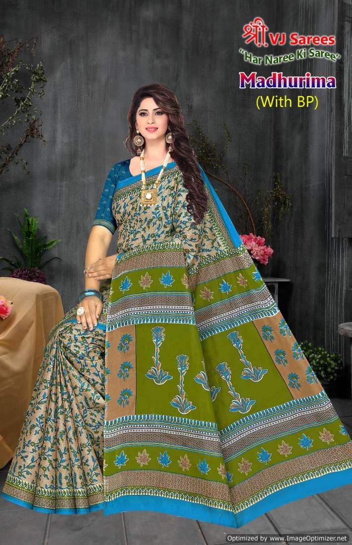 Shree VJ Madhurima – Cotton Sarees - Wholesale Catalog