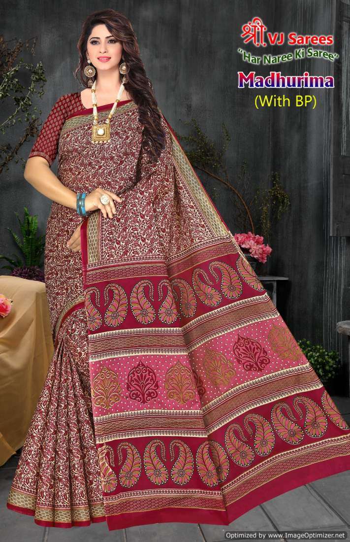 Shree VJ Madhurima – Cotton Sarees - Wholesale Catalog