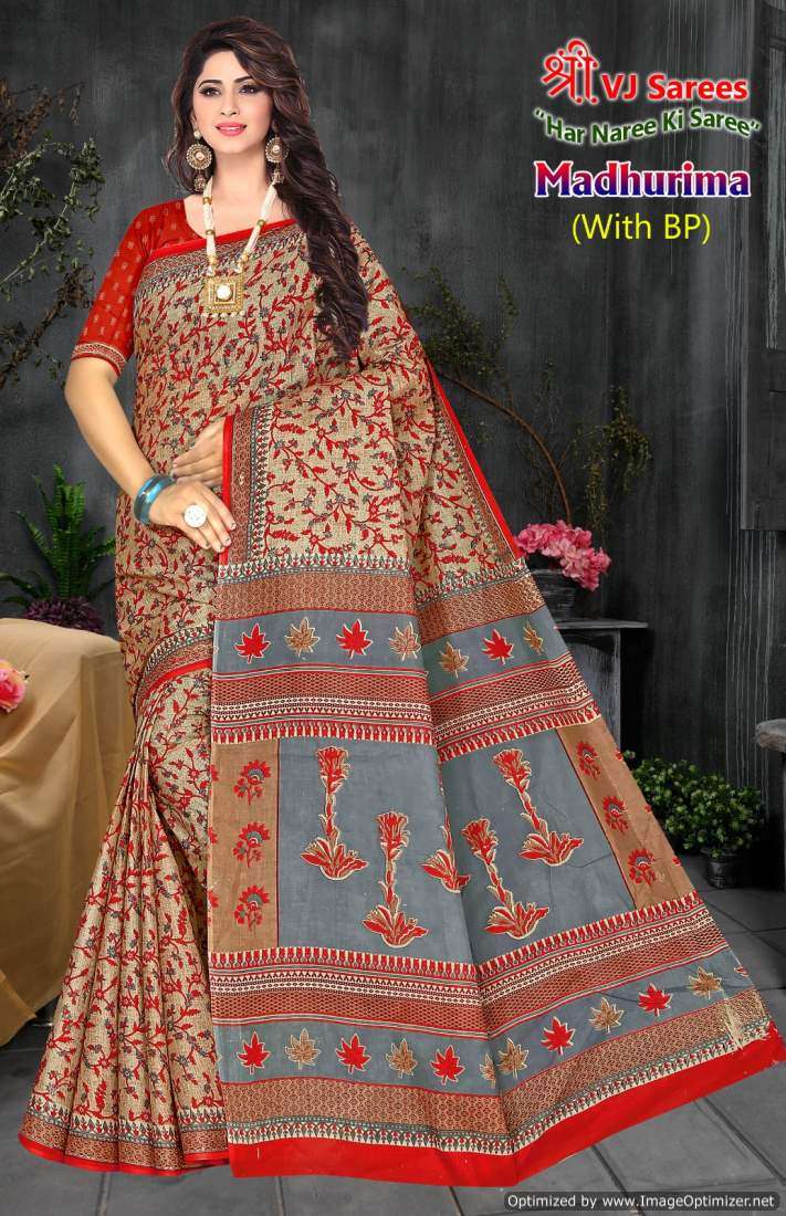 Shree VJ Madhurima – Cotton Sarees - Wholesale Catalog