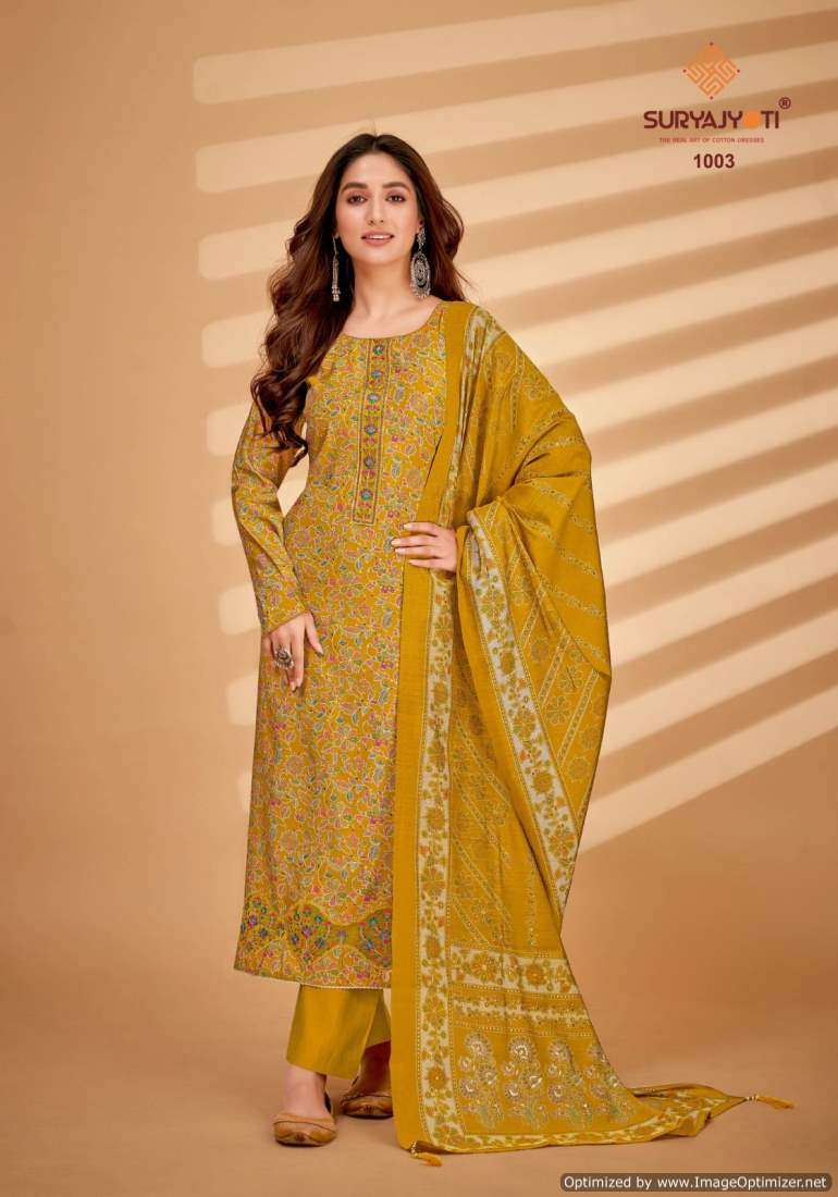 Suryajyoti Kanika Vol-1 – Dress Material - Wholesale Catalog