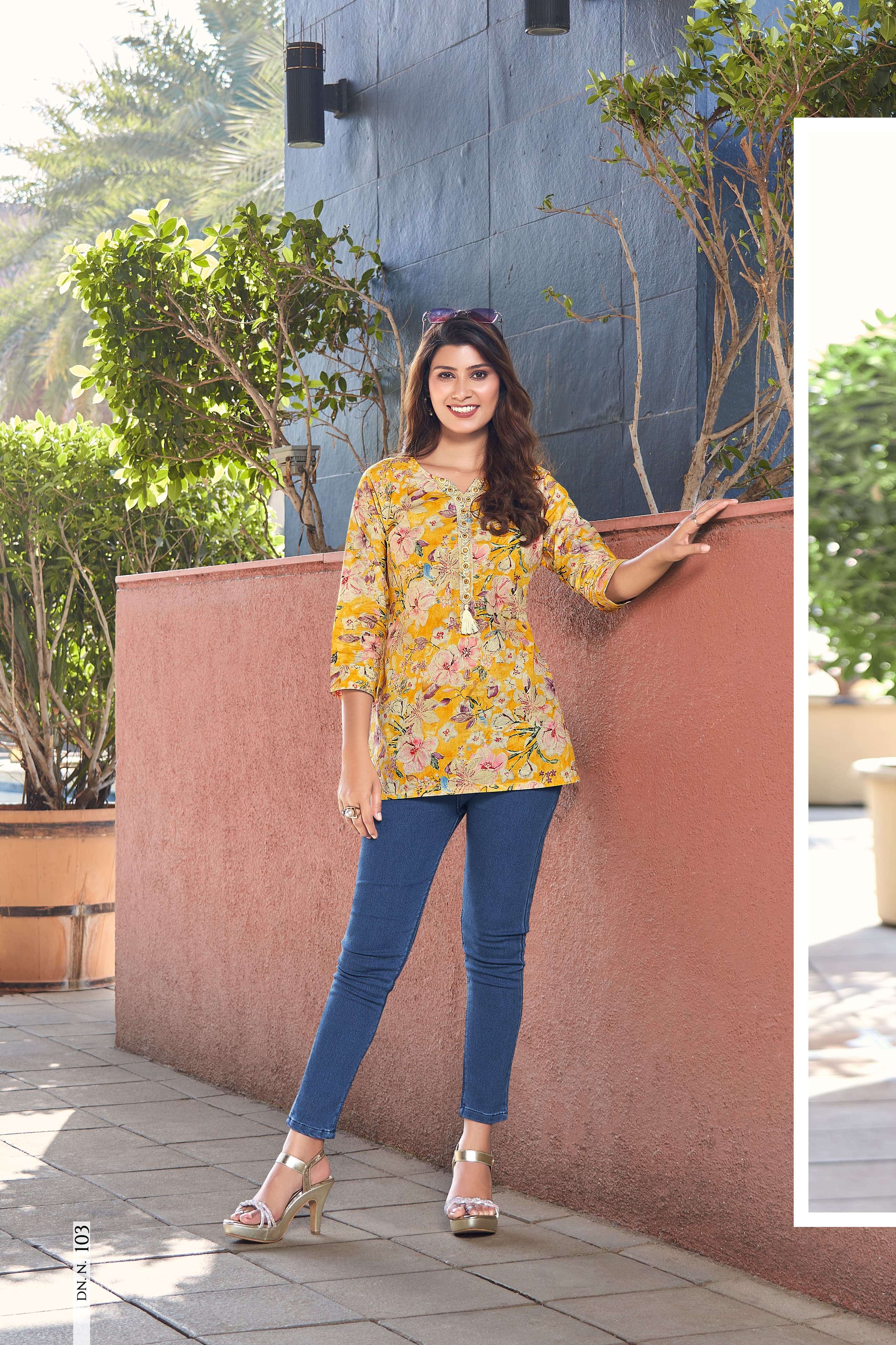 TIPS & TOPS COTTON CANDY Kurti Wholesale catalog