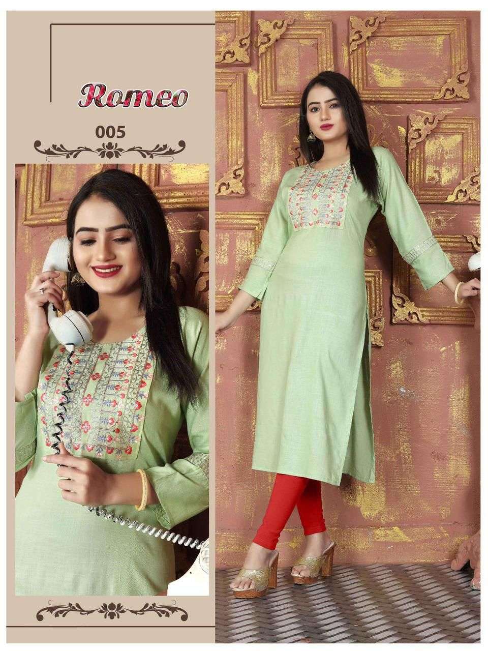 Trendy Romeo Vol.1 Kurti Wholesale catalog