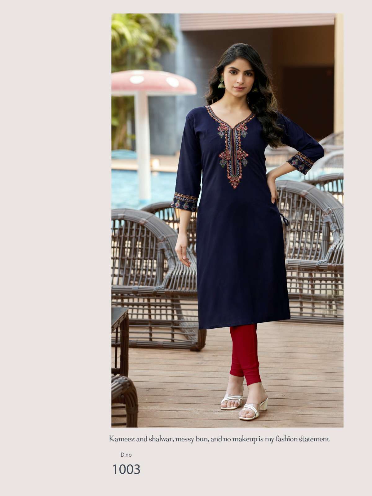 VANISKA BLUE BERRY VOL.1 Kurti Wholesale catalog