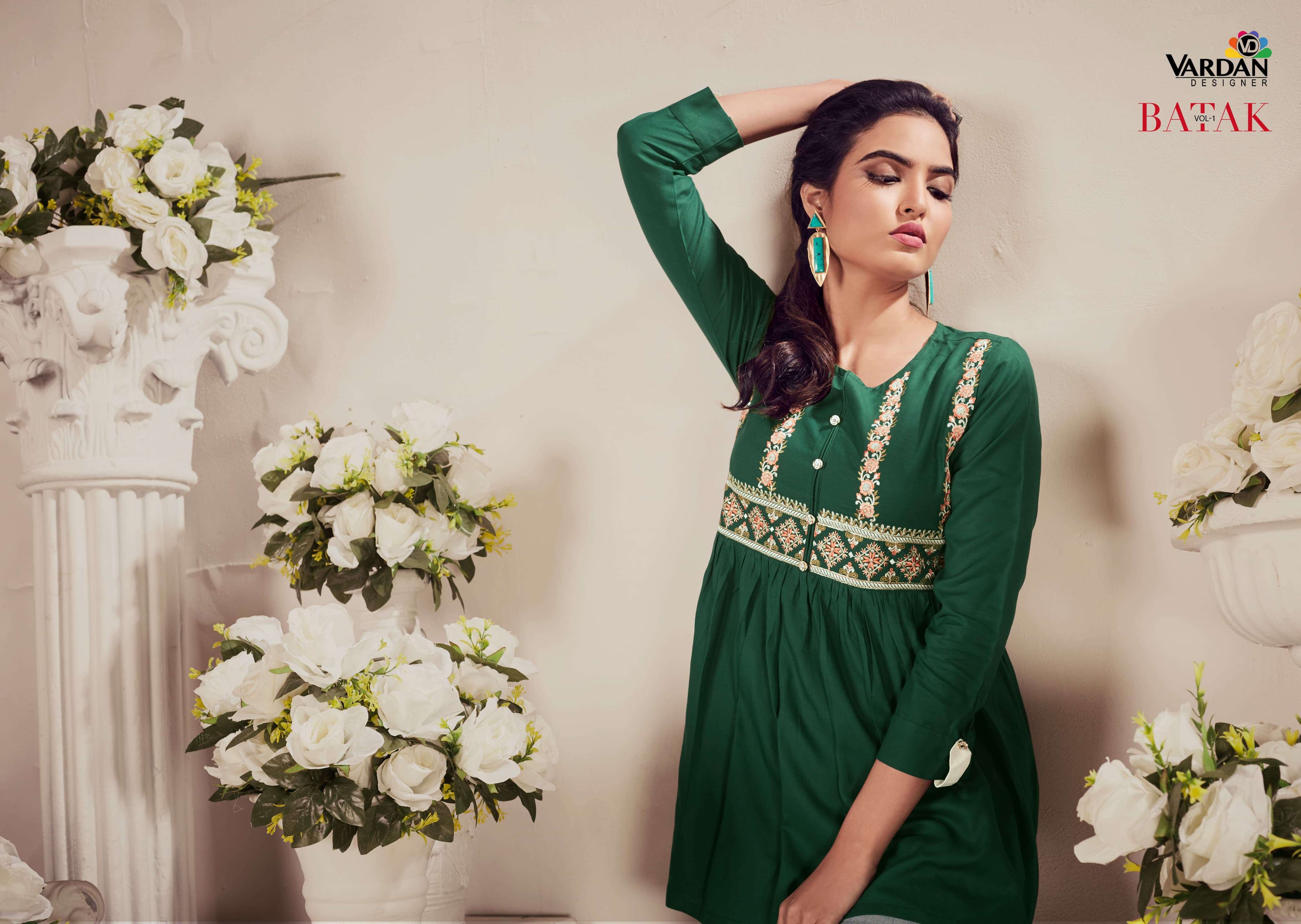Vardan Designer BATAK- Vol- 1 Kurti Wholesale catalog