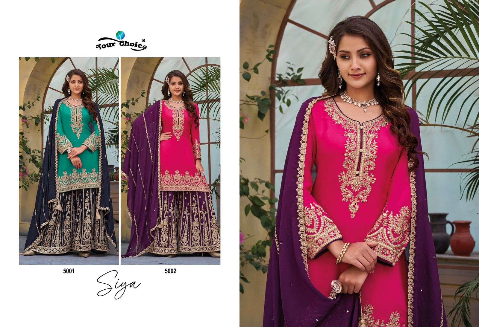 Your Choice Siya Wedding Wear Designer Salwar Suits Wholesale catalog