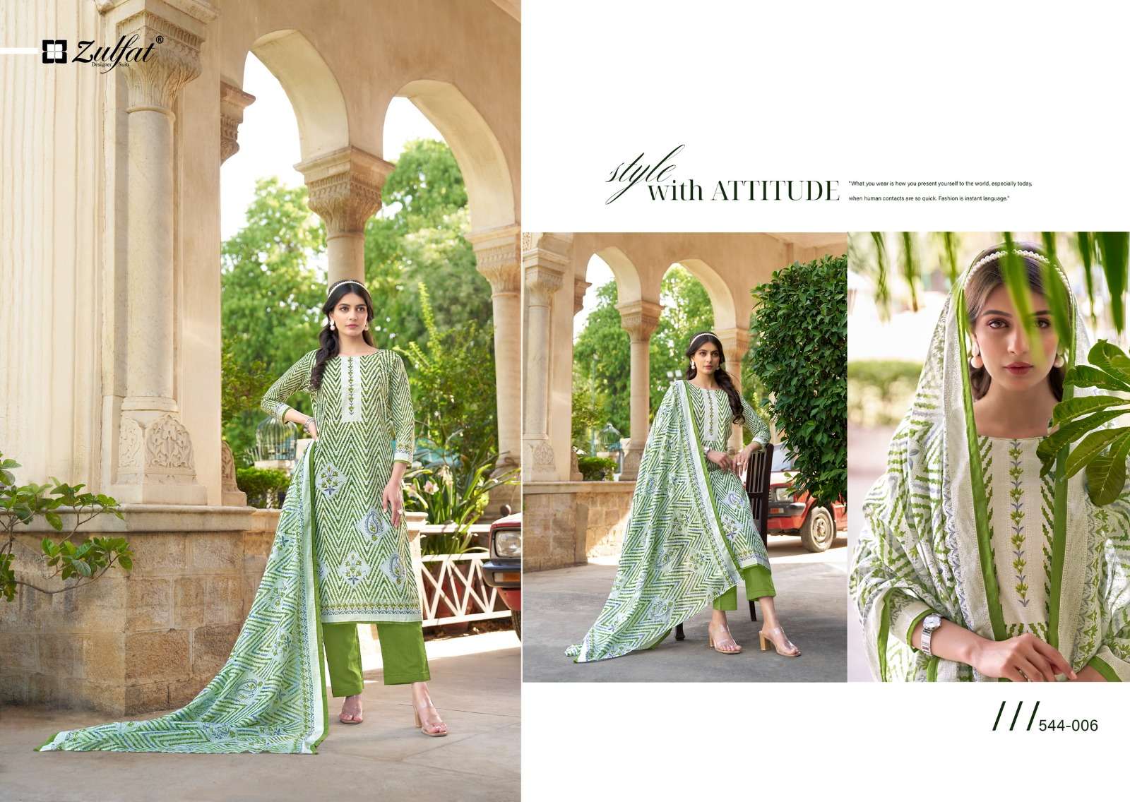 Zulfat Farhana Vol 4 Cotton Printed Dress Material Wholesale catalog