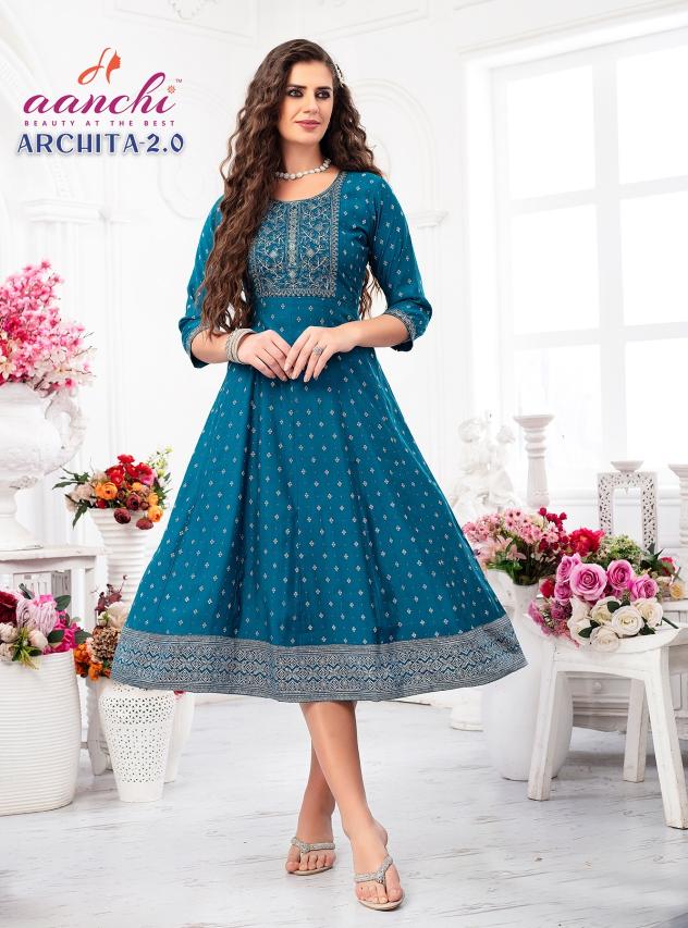 Aanchi ARCHITA-2.0 Kurti Wholesale catalog