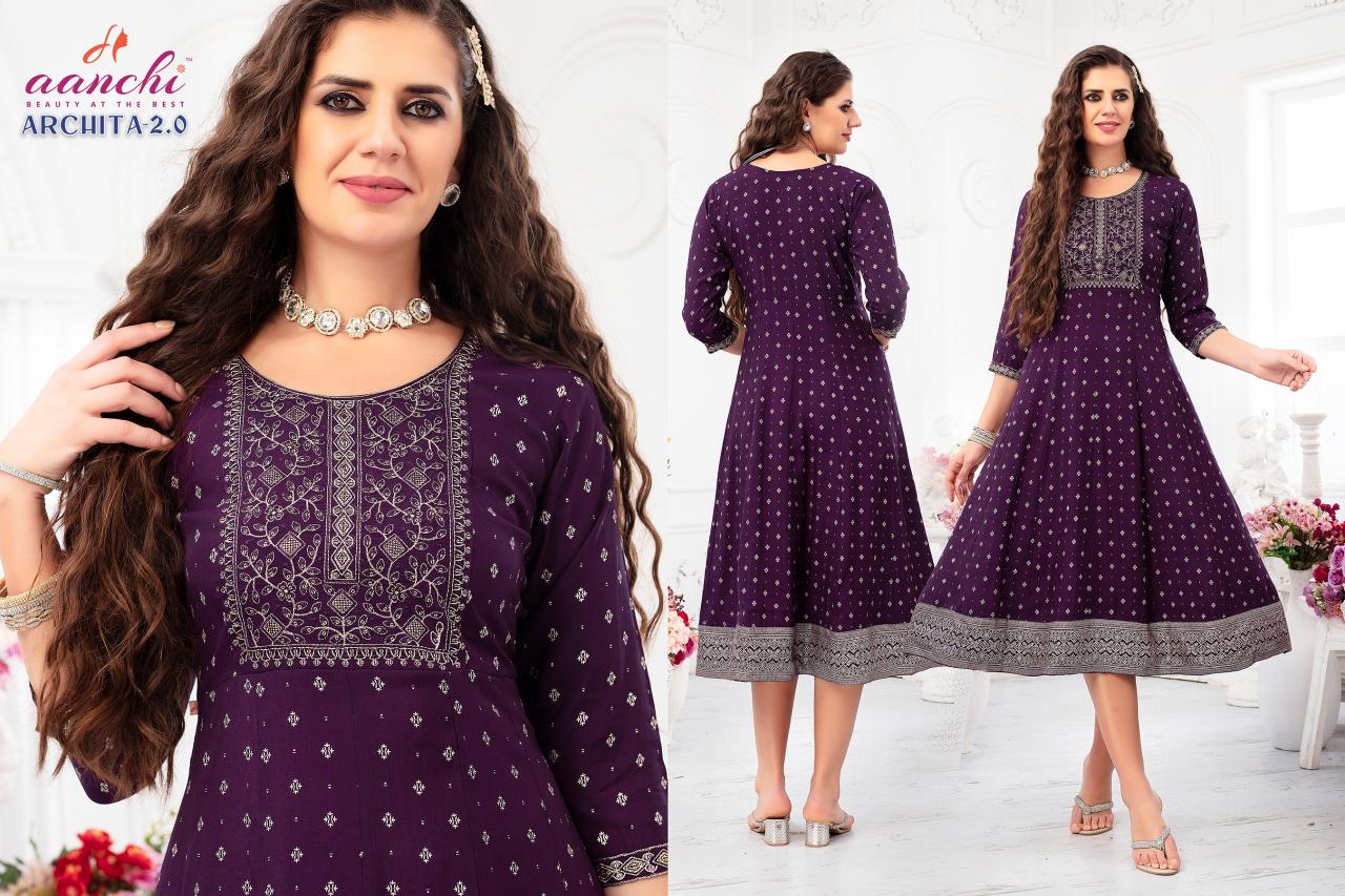 Aanchi ARCHITA-2.0 Kurti Wholesale catalog