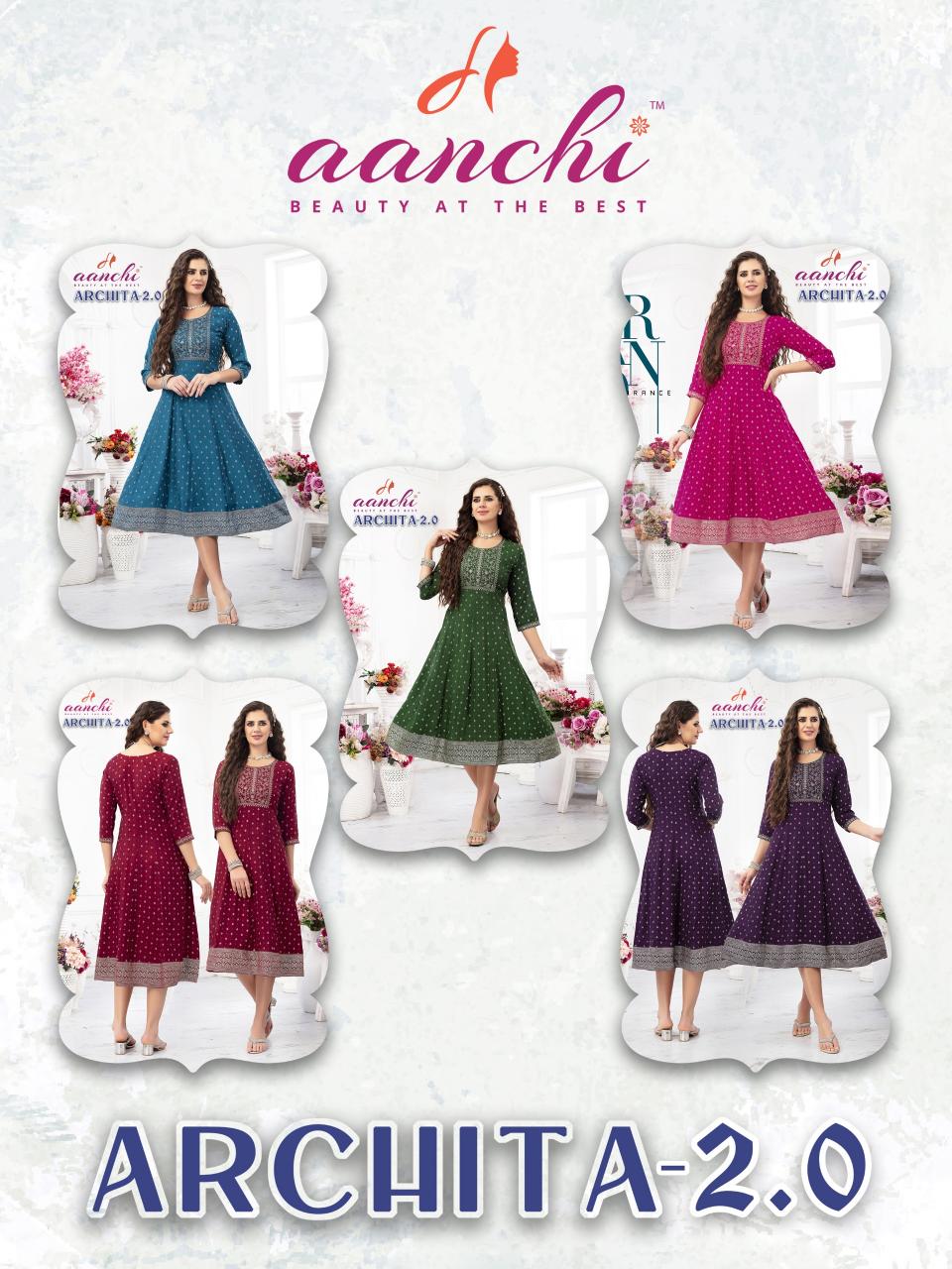 Aanchi ARCHITA-2.0 Kurti Wholesale catalog