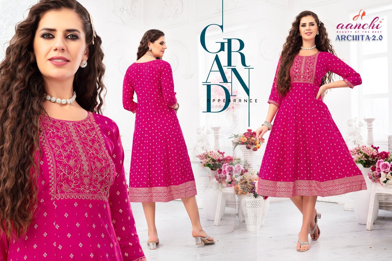 Aanchi ARCHITA-2.0 Kurti Wholesale catalog