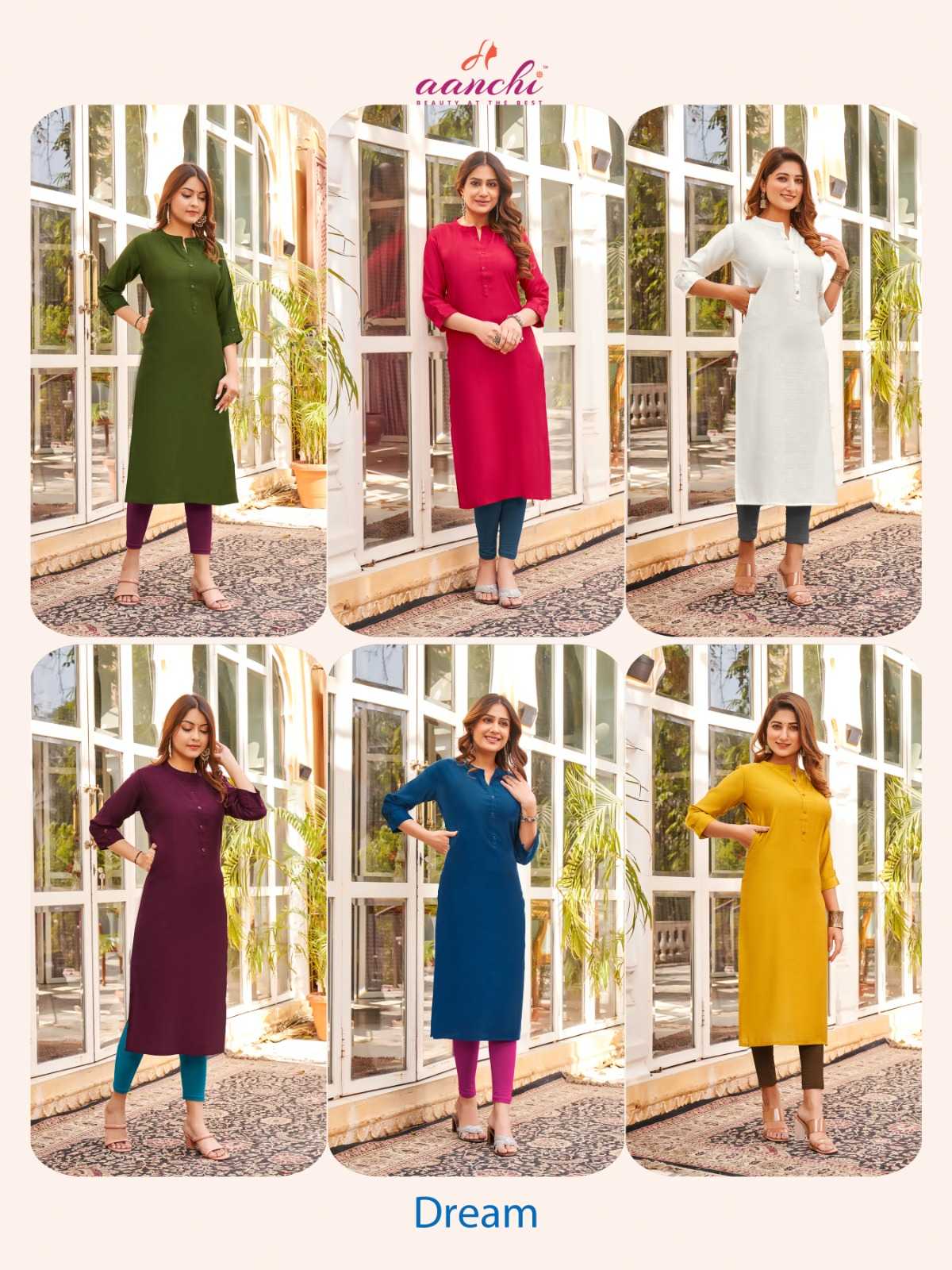 Aanchi DREAM Kurti Wholesale catalog